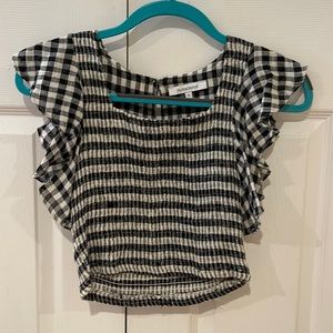 Gingham top